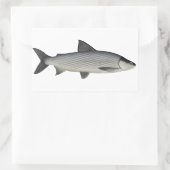 Sticker Rectangulaire Lac Whitefish (Sac)