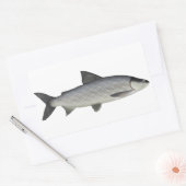 Sticker Rectangulaire Lac Whitefish (Enveloppe)