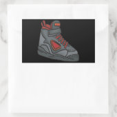 Sticker Rectangulaire Lace Em Up (Sac)