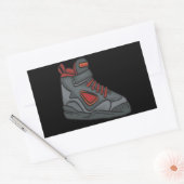 Sticker Rectangulaire Lace Em Up (Enveloppe)