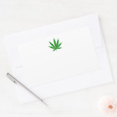 Sticker Rectangulaire Lâches de mauvaises herbes (Enveloppe)