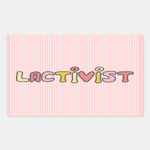 Sticker Rectangulaire Lactivist