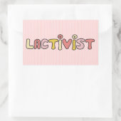 Sticker Rectangulaire Lactiviste (Sac)