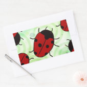 Sticker Rectangulaire Ladybug (Enveloppe)
