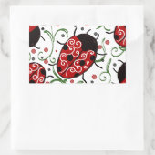 Sticker Rectangulaire Ladybug (Sac)