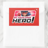 Sticker Rectangulaire Ladybug miraculeux | Soyez votre propre héros (Sac)