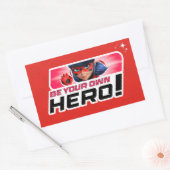 Sticker Rectangulaire Ladybug miraculeux | Soyez votre propre héros (Enveloppe)