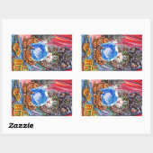 Sticker Rectangulaire Laissez-Moi Vous Dire Votre Fortune (Feuille)