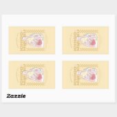 Sticker Rectangulaire 🍓✨Lait Ichigo ✨🍓 (Feuille)