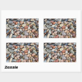Sticker Rectangulaire Lake Superior Rocks (Feuille)