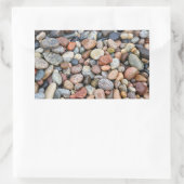 Sticker Rectangulaire Lake Superior Rocks (Sac)