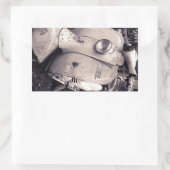 Sticker Rectangulaire Lambretta 150 ld (Sac)