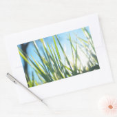 Sticker Rectangulaire Lames éclairées (Enveloppe)