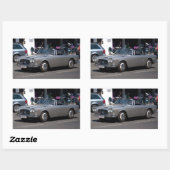 Sticker Rectangulaire Lancia Flaminia (Feuille)