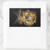 Sticker Rectangulaire L'Ancien Des Jours (Sac)