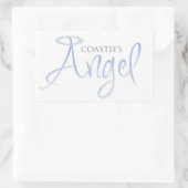 Sticker Rectangulaire L'ange de Coastie (Sac)