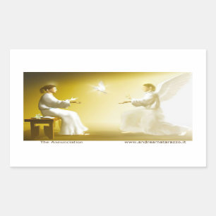 Sticker Rectangulaire L'Annonciation