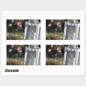 Sticker Rectangulaire Lanterne de lumière (Feuille)