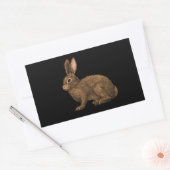 Sticker Rectangulaire Lapin 2 (Enveloppe)