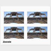 Sticker Rectangulaire l'arc d'hadrien (Feuille)