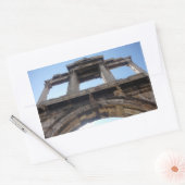 Sticker Rectangulaire l'arc d'hadrien (Enveloppe)