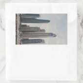 Sticker Rectangulaire L'architecture de Dubai Marina (Sac)