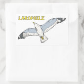 Sticker Rectangulaire Larophile (Sac)