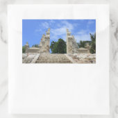 Sticker Rectangulaire L'art balinais (Sac)