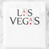 Sticker Rectangulaire Las Vegas (Sac)