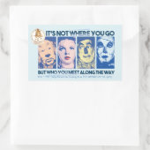 Sticker Rectangulaire L'Assistant D'Oz™ | Qui Vous Rencontrez En Chemin (Sac)