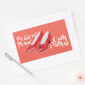 Sticker Rectangulaire L'Assistant D'Oz™ | Suivez votre propre chemin (Enveloppe)