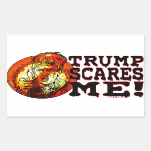 Sticker Rectangulaire L'atout m'effraye 2016