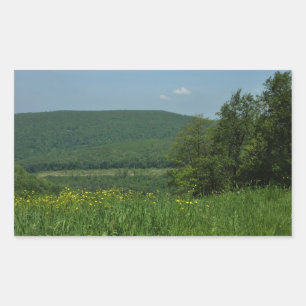 Sticker Rectangulaire Laurel Highlands Pennsylvania Summer Photography