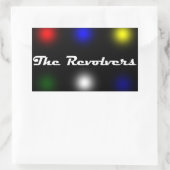 Sticker Rectangulaire L'autocollant de revolvers (Sac)