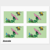 Sticker Rectangulaire L'autocollant défenseur (Feuille)