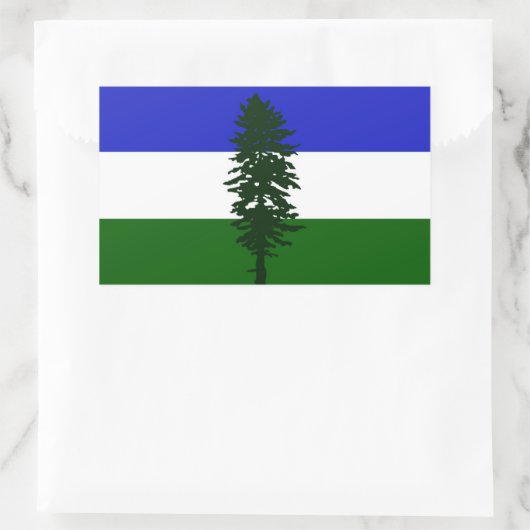 Sticker Rectangulaire L'autocollant Doug (Sac)