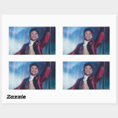 Sticker Rectangulaire L'Autocollant Showman Kate-est (Feuille)