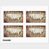 Sticker Rectangulaire L'Dernier Endroit Calme (Feuille)