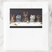 Sticker Rectangulaire Le Bachelor Party (Sac)