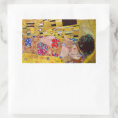 Sticker Rectangulaire Le baiser de Gustav Klimt (Sac)