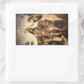 Sticker Rectangulaire 'Le baptême du Christ' (Sac)