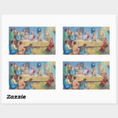 Sticker Rectangulaire Le calendrier de la Cène 2026 (Feuille)