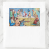 Sticker Rectangulaire Le calendrier de la Cène 2026 (Sac)