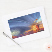 Sticker Rectangulaire Le chemin de la couverture King (Enveloppe)