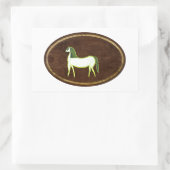 Sticker Rectangulaire Le Cheval 2009 (Sac)