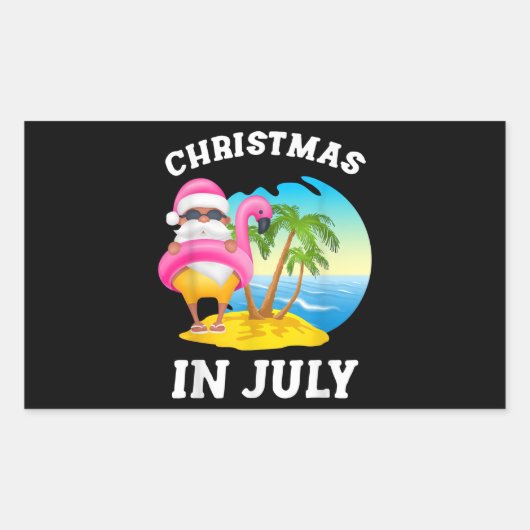 Sticker Rectangulaire Le Christ dans la piscine de Summer (Devant)