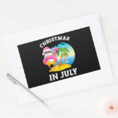 Sticker Rectangulaire Le Christ dans la piscine de Summer (Enveloppe)