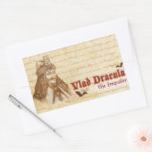 Sticker Rectangulaire Le comte historique Dracula (Enveloppe)