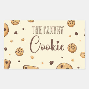 Sticker Rectangulaire Le cookie de la Pantry