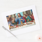 Sticker Rectangulaire Le dernier souper (Enveloppe)